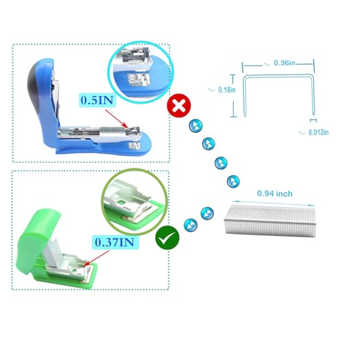 Eco-Friendly 3000pcs No.10 Staples, for Max HD-10D,Bostitch Mini,Old TOT,and Set