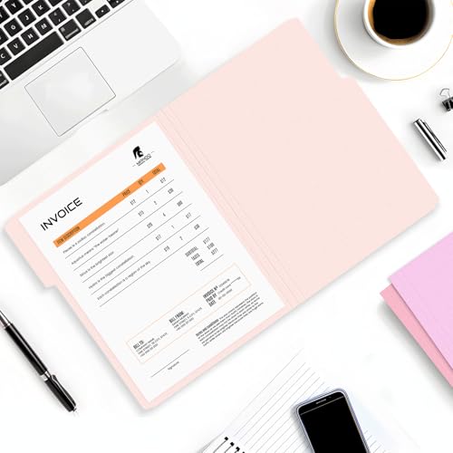 Smart Home SUNEE File Folders, 30 Pack Manilla Folders Set